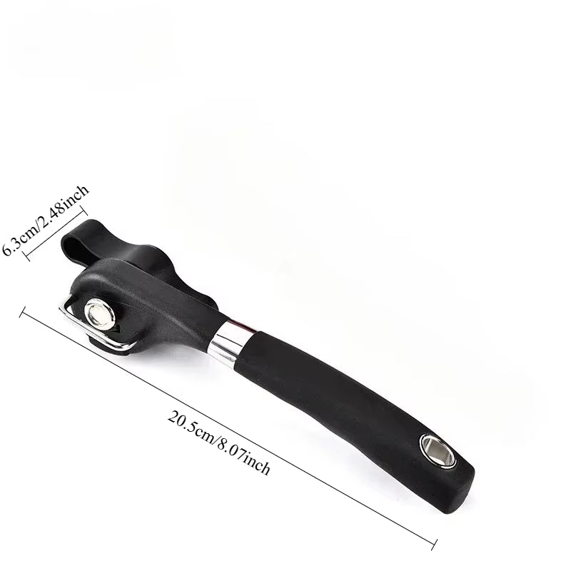 1Pc Automatic Can Opener /Manual Jar Opener Tin Touch None Sharp Edges Electric High Power Jar Tin Can Openers Kitchen Gadgets